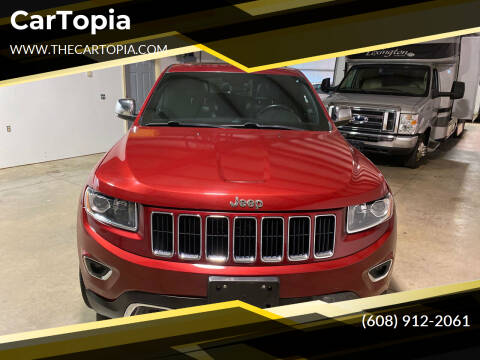 2014 Jeep Grand Cherokee for sale at CarTopia in Deforest WI