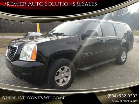2011 GMC Yukon XL for sale at Premier Auto Solutions & Sales in Quinton VA