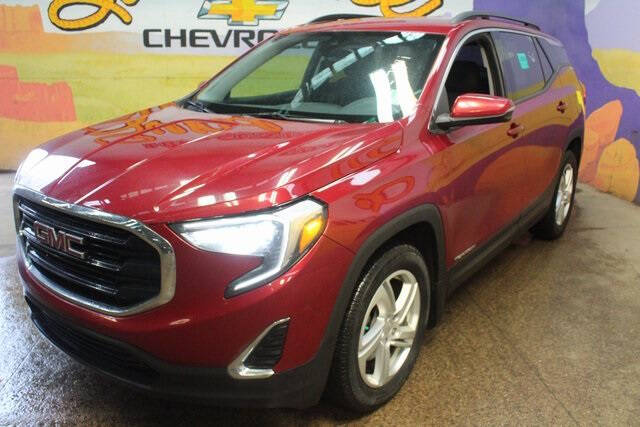 Used 2020 GMC Terrain SLE with VIN 3GKALTEX7LL157491 for sale in Grand Ledge, MI