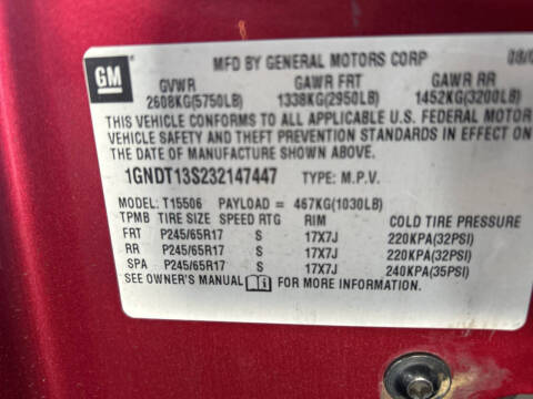 2003 Chevrolet TrailBlazer LS