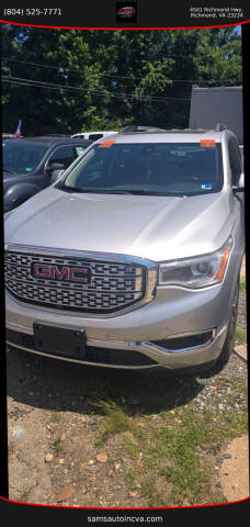 2019 GMC Acadia Denali