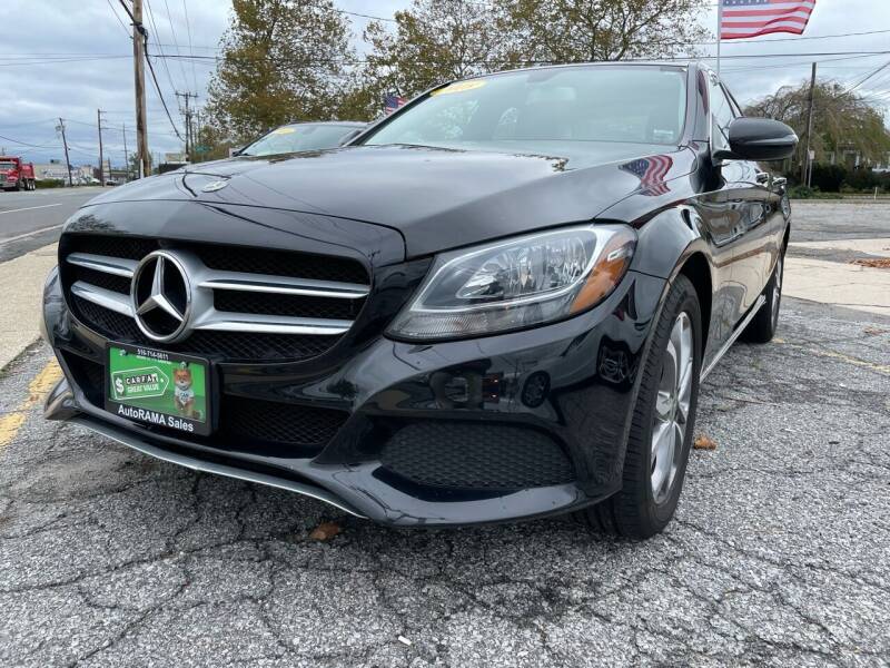 2018 Mercedes-Benz C-Class for sale at AUTORAMA SALES INC. in Farmingdale NY