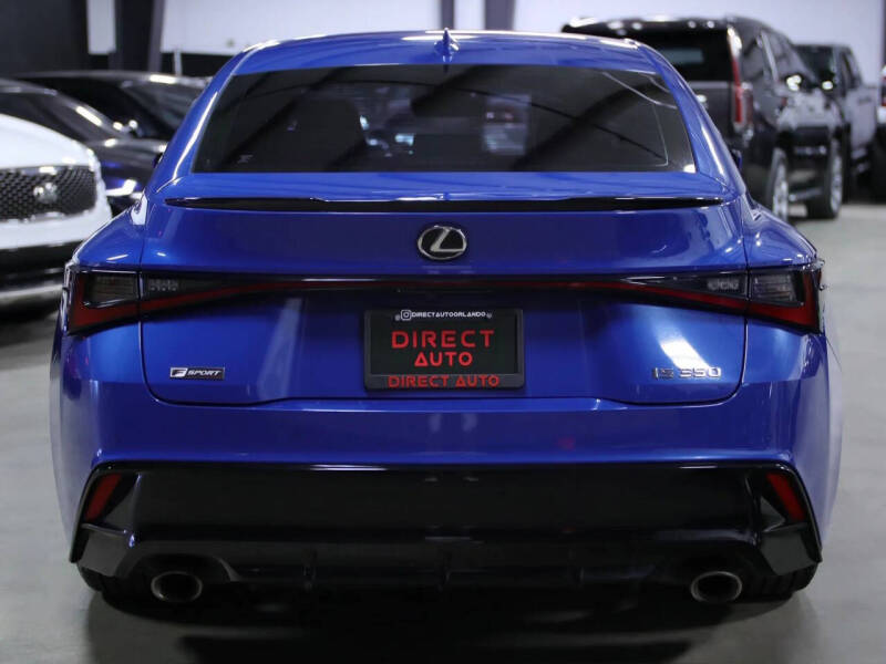 2021 Lexus IS 350 F SPORT