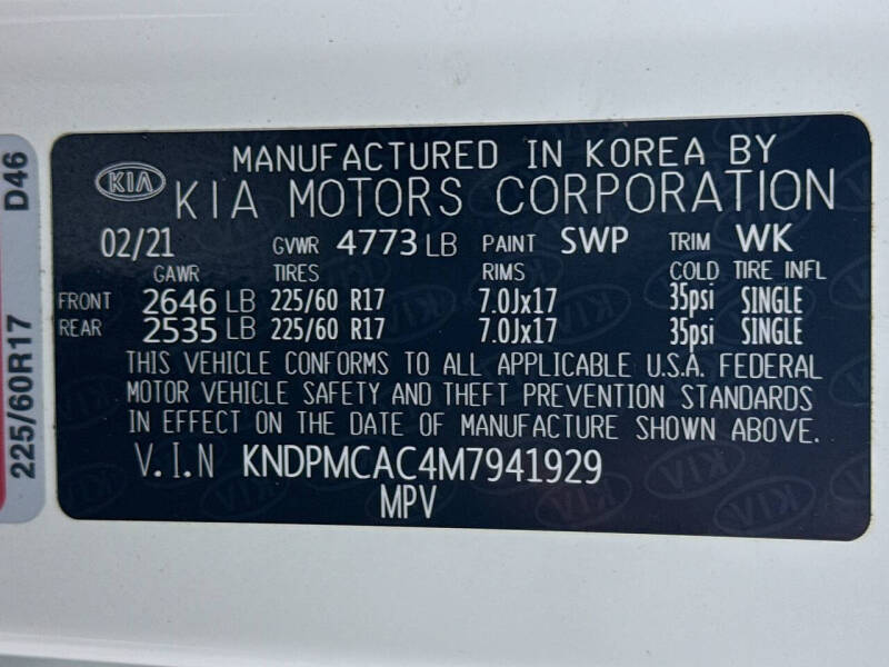 2021 Kia Sportage LX