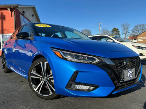 2021 Nissan Sentra for sale at Ritchie County Preowned Autos in Harrisville WV