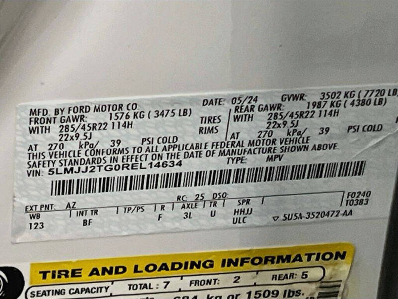2024 Lincoln Navigator Black Label