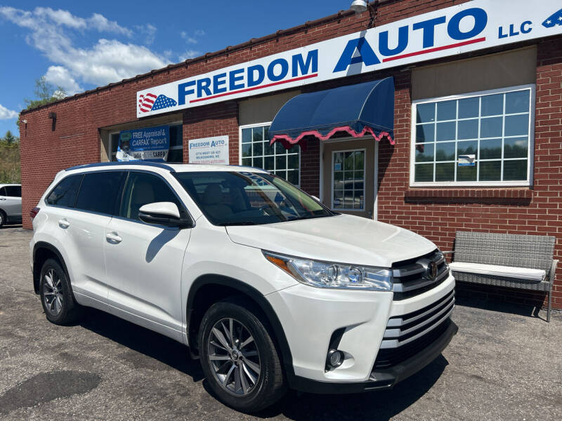 2017 Toyota Highlander for sale at FREEDOM AUTO LLC in Wilkesboro NC