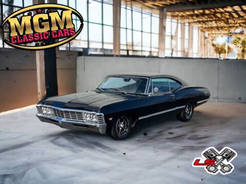 1967 Chevrolet Impala for sale at MGM CLASSIC CARS in Addison IL