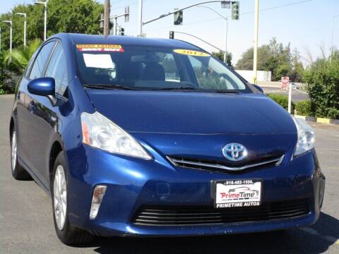2012 Toyota Prius v for sale at PRIMETIME AUTOS in Sacramento CA