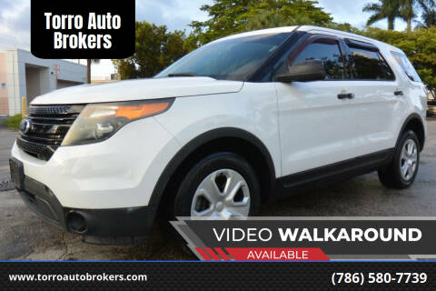 2014 Ford Explorer Police Interceptor Utility