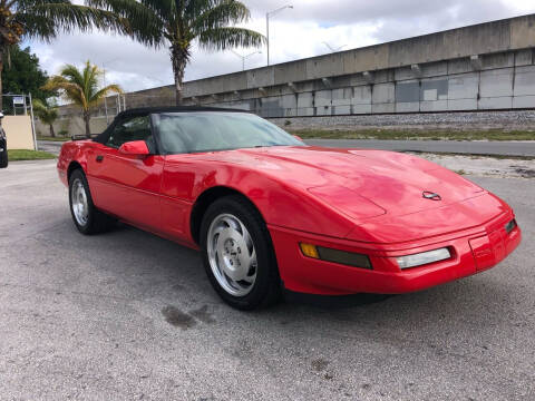 1996 Chevrolet Corvette for sale at Florida Cool Cars in Fort Lauderdale FL
