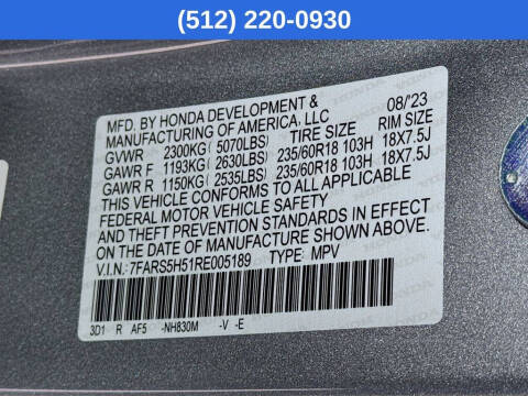 2024 Honda CR-V Hybrid Sport