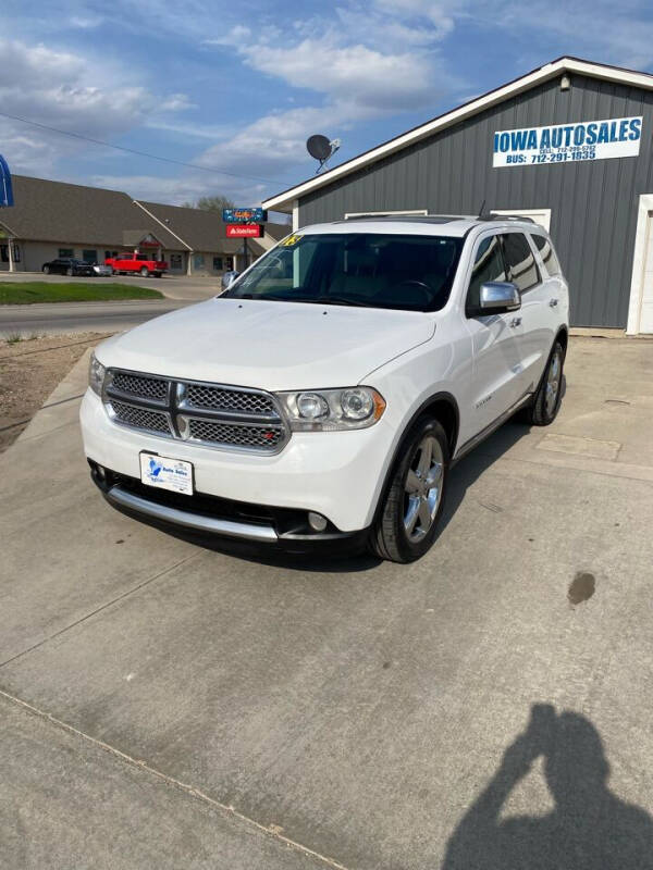 2013 Dodge Durango for sale at Iowa Auto Sales in Storm Lake IA