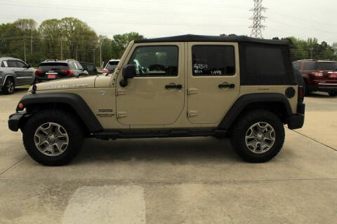2017 Jeep Wrangler Unlimited for sale at Billy Ray Taylor Auto Sales in Cullman AL
