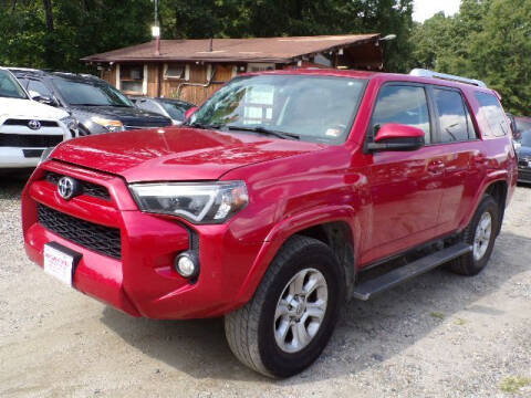 2017 Toyota 4Runner for sale at Select Cars Of Thornburg in Fredericksburg VA