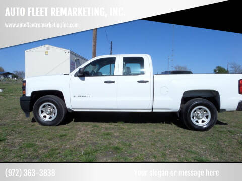 2015 Chevrolet Silverado 1500 for sale at AUTO FLEET REMARKETING, INC. in Van Alstyne TX