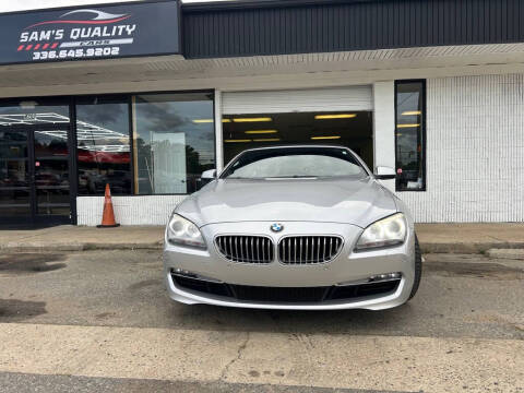 2012 BMW 6 Series 650i