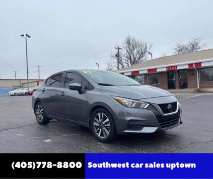 2020 Nissan Versa for sale at Southwest Car Sales Uptown in Oklahoma City OK