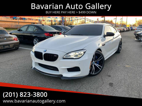 2016 BMW M6 for sale at Bavarian Auto Gallery in Bayonne NJ