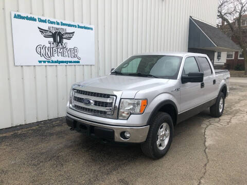 2014 Ford F-150 for sale at Team Knipmeyer in Beardstown IL