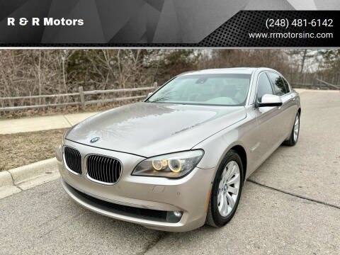 2010 BMW 7 Series for sale at R & R Motors in Waterford MI
