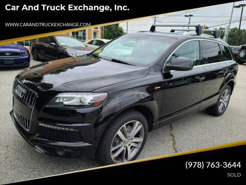 2014 Audi Q7 for sale at Car and Truck Exchange, Inc. in Rowley MA