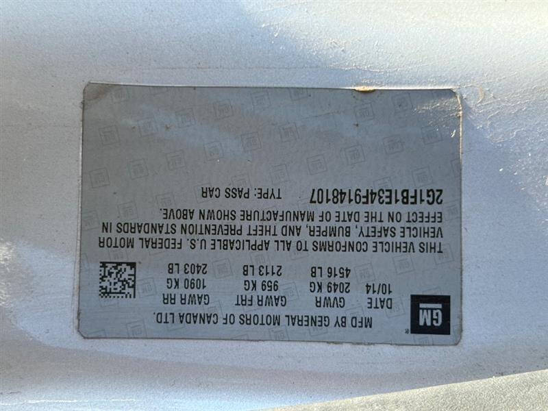 2015 Chevrolet Camaro LS