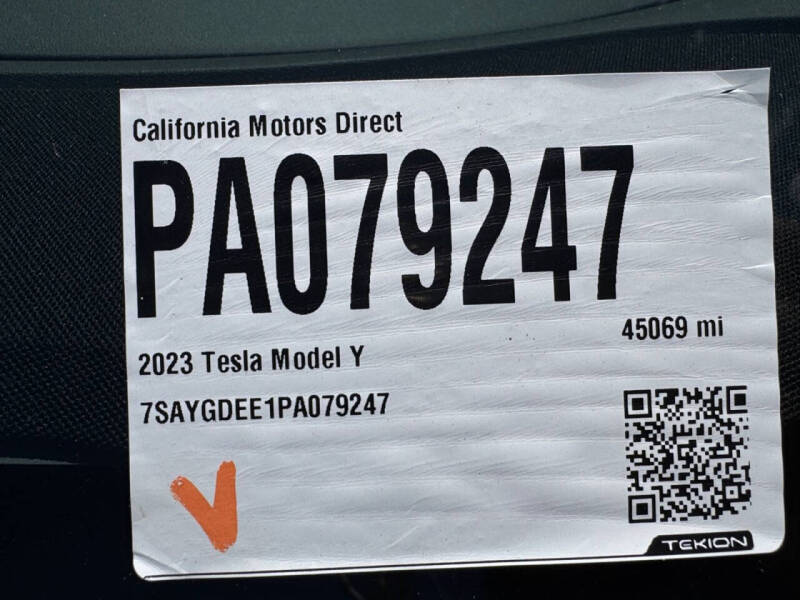 2023 Tesla Model Y Long Range
