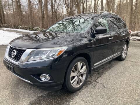 2016 Nissan Pathfinder for sale at Lou Rivers Used Cars in Palmer MA