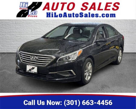 2017 Hyundai Sonata for sale at Hi-Lo Auto Sales in Frederick MD