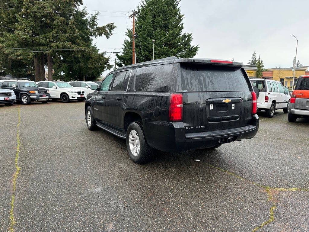 2016 Chevrolet Suburban for sale at PLATINUM AUTO SALES INC in Lacey, WA