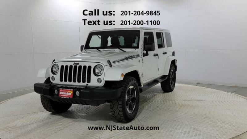 2014 Jeep Wrangler Unlimited for sale at NJ State Auto Used Cars in Jersey City NJ