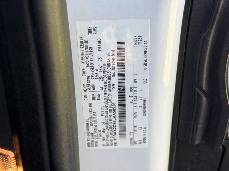 2020 Ford Transit