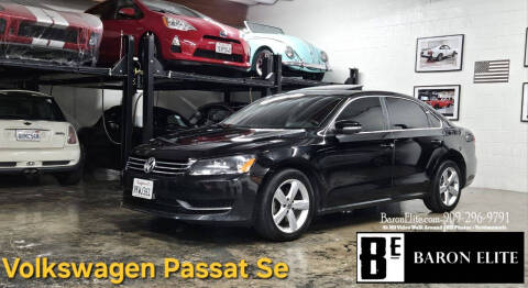 2013 Volkswagen Passat for sale at Baron Elite in Upland CA