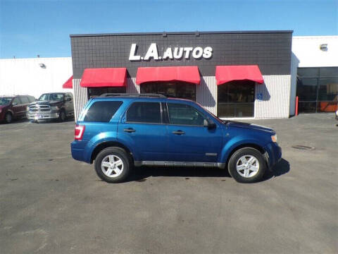 2008 Ford Escape Hybrid for sale at L A AUTOS in Omaha NE