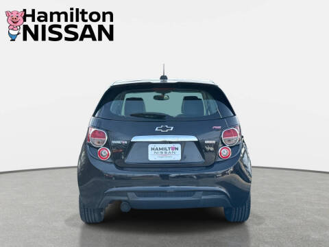 2015 Chevrolet Sonic RS Manual