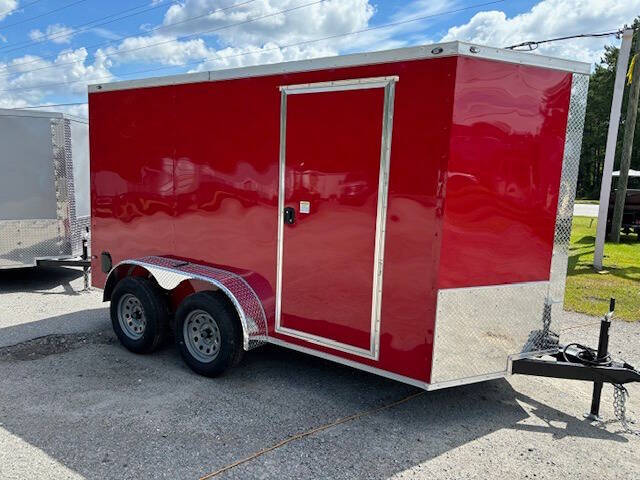 2024 South River Cargo 6x12TA Enclosed Cargo for sale at Cross Resurrection Golf Carts and Trailers in Rincon, GA