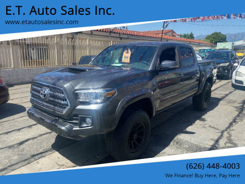 2016 Toyota Tacoma for sale at E.T. Auto Sales Inc. in El Monte CA