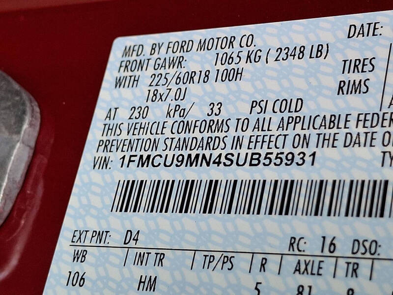 2025 Ford Escape ST-Line