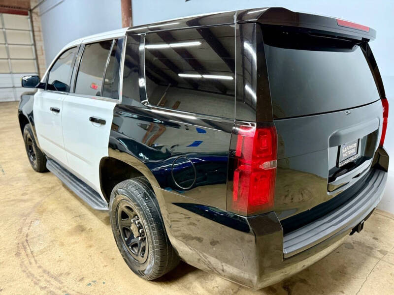 2018 Chevrolet Tahoe Police