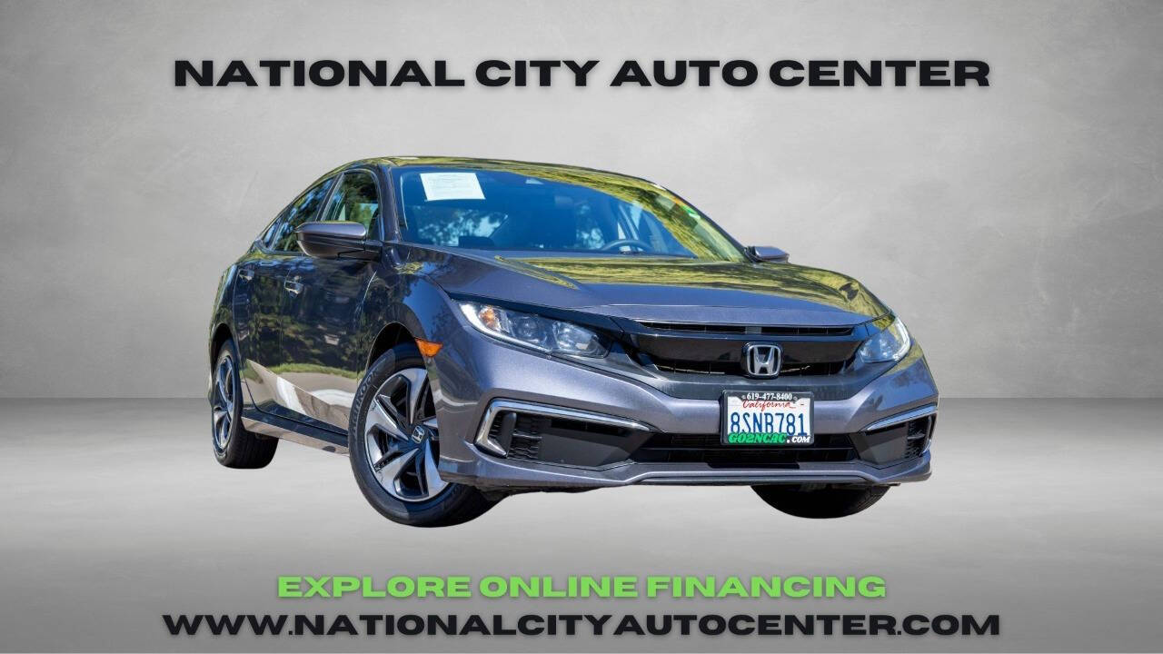 used 2020 Honda Civic LX 4dr Sedan CVT