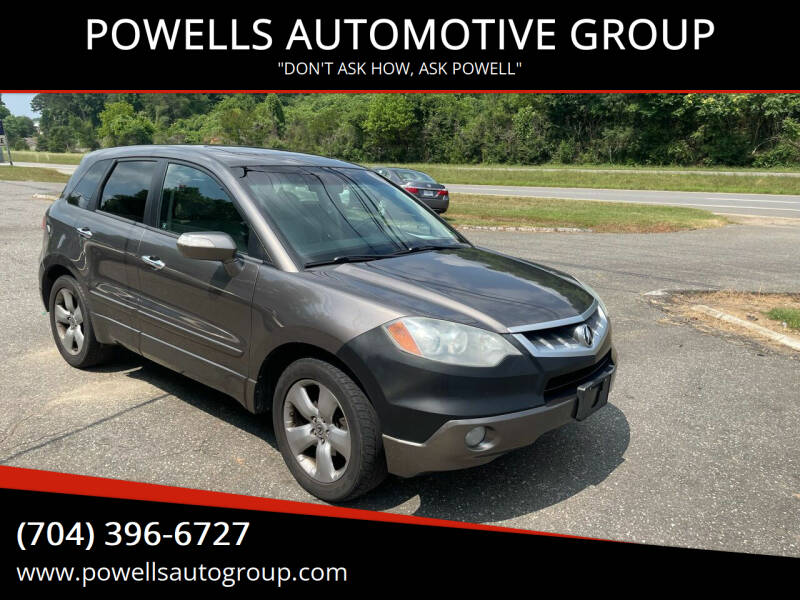 2007 Acura RDX for sale at POWELLS AUTOMOTIVE GROUP in Gastonia NC