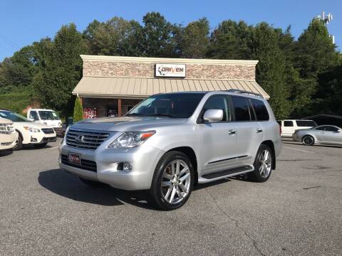 2010 Lexus LX 570 for sale at Driven Pre-Owned in Lenoir NC