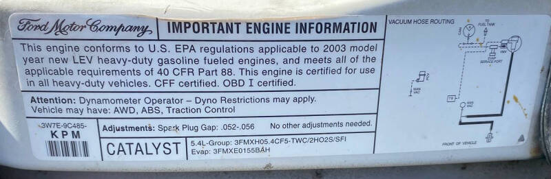 2003 Ford E-Series E-350 SD