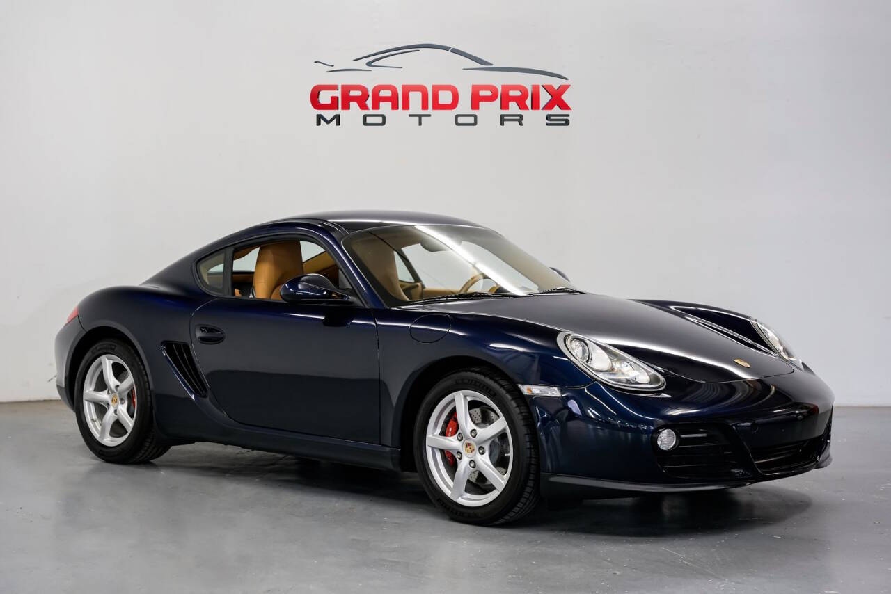 Dk. Blue 2009 Porsche Cayman Base 2dr Coupe 1