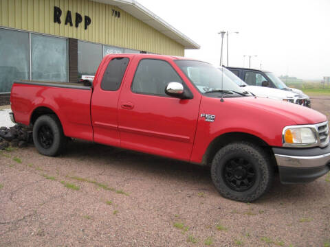 2002 Ford F-150 for sale at Rapp Motors in Marion SD