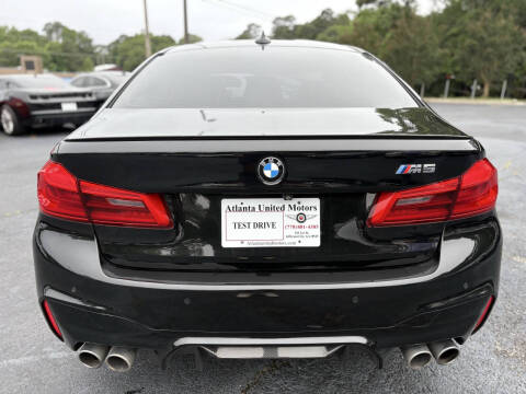2018 BMW M5