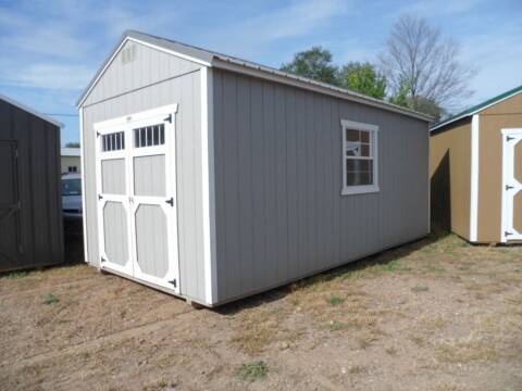 2022 Old Hickory Buildings Utility Shed for sale at Paul Oman's Westside Auto Sales in Chippewa Falls WI