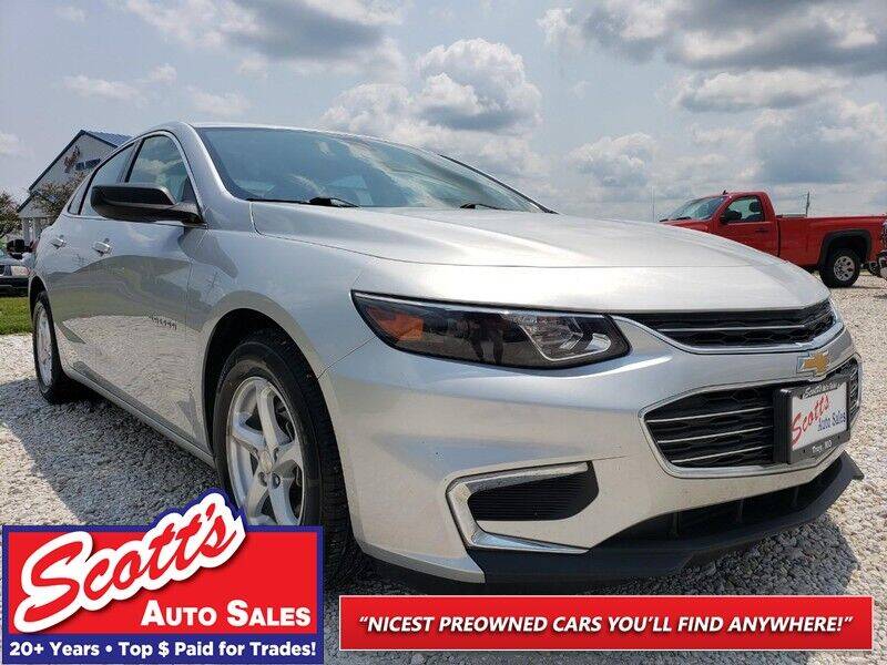 2018 Chevrolet Malibu for sale at Scott's Auto Sales in Troy MO