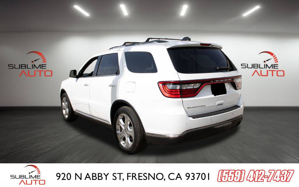 2014 Dodge Durango for sale at SUBLIME AUTO in Fresno, CA